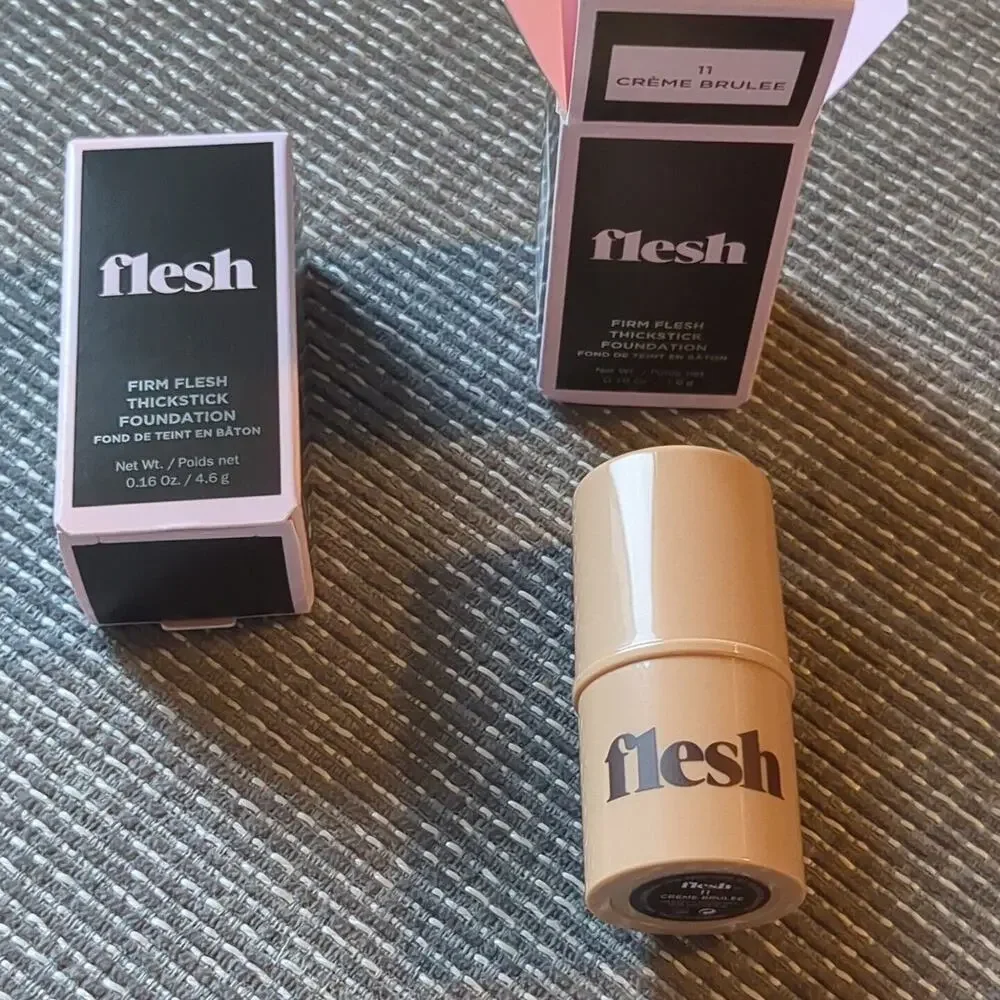 Flesh Firm Flesh Thickstick Foundation Concealer .16 oz‎ #11 Creme Brulee Lot 2